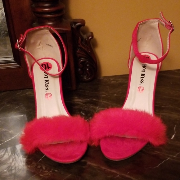 Hot Kiss Shoes - Heels With Fur